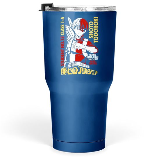 Discover Shoto Todoroki Graphic 30 Oz Tumbler - Anime Collection