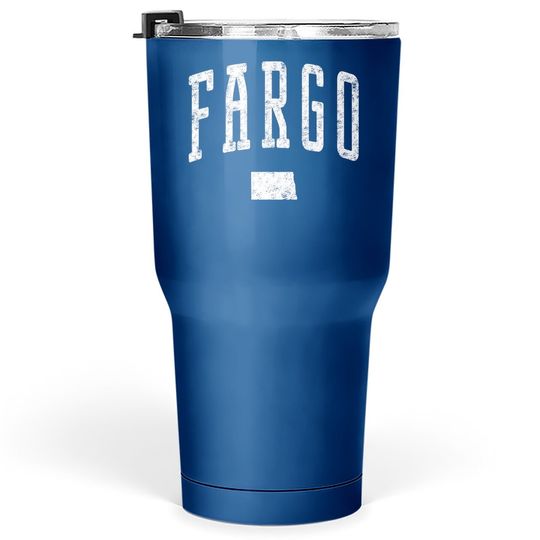 Discover Fargo North Dakota Vintage City Tumbler 30 Oz