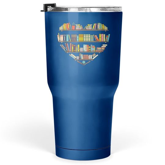 Discover Cool Books Reading Book Lover Literacy Tumbler 30 Oz