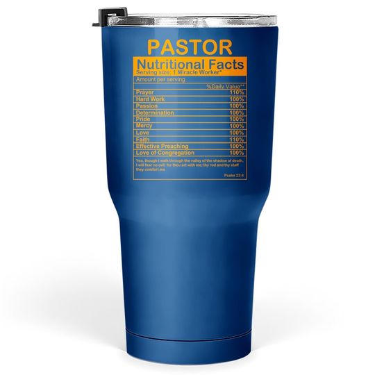 Discover Pastor Appreciation Gift For Cool Preacher Tumbler 30 Oz