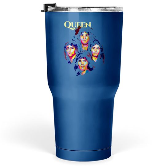 Discover Queen Pop Art Tumbler 30 Oz