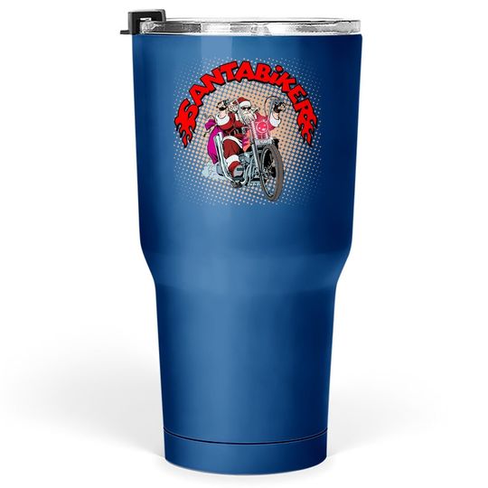 Discover Santabiker Tumbler 30 Oz