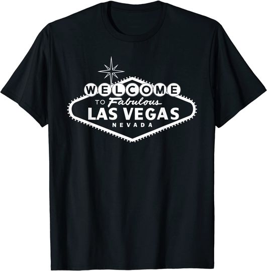 Discover Welcome to Las Vegas Nevada Fabulous Sign Souvenir T Shirt