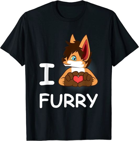 Discover Furry Knot T-Shirt I Love Furry
