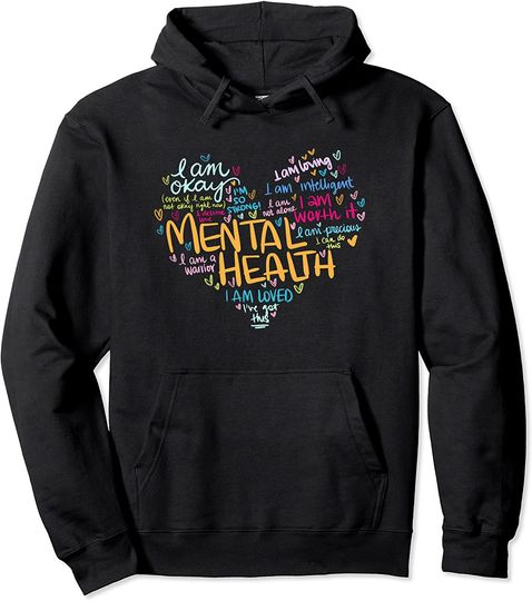 Discover Depression Merch Hoodie Mental Health