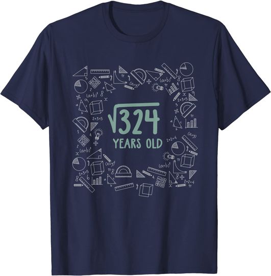 Discover Square Root of 324 T-Shirt