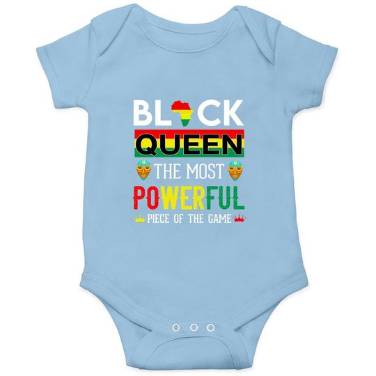 Discover Black Queen The Most Powerful Piece In The Game Girl Onesie