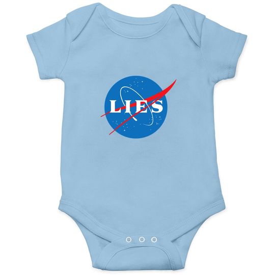 Discover Nasa Lies Flat Earth Onesie