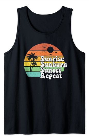 Discover Sunset Curve Tank Top