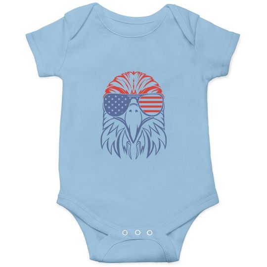 Discover American Bald Eagle Usa Flag Onesie 4th Of July Eagle Usa Onesie