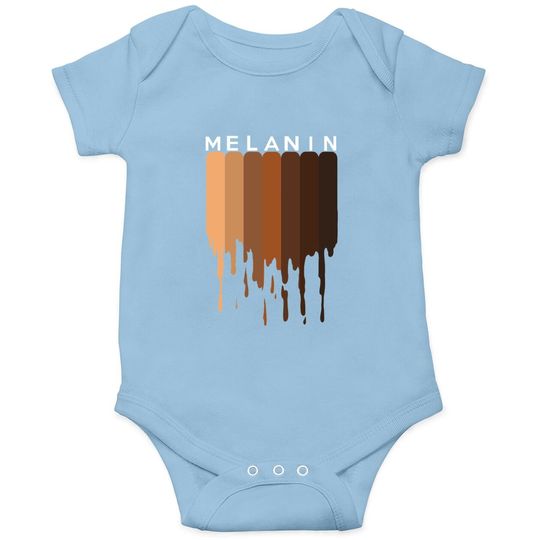 Discover Melanin Black Pride Black History Funny Gift Onesie