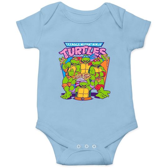 Discover Teenage Mutant Ninja Turtles Pizza & Smiles Onesie