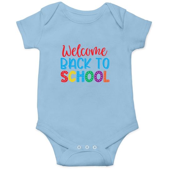 Discover Welcome Back To School Onesie