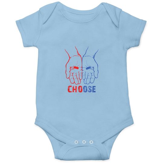 Discover The Matrix Red Pill Or Blue Pill Onesie