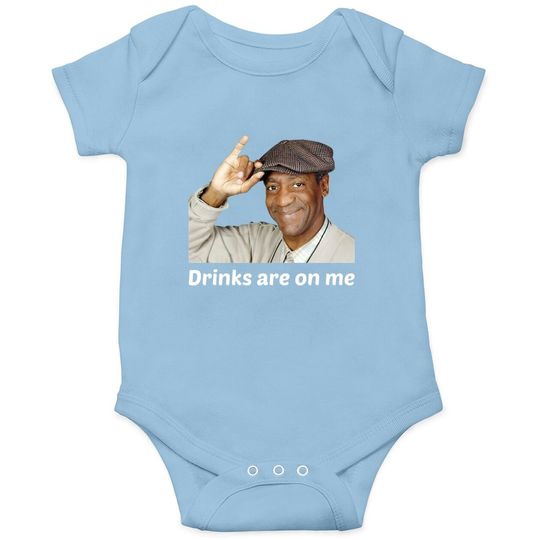 Discover Viethands Bill Cosby Drinks Are On Me Onesie - Cool Party Onesie Conversation Starter