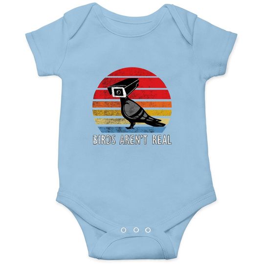 Discover Birds Aren't Real Real Vintage Onesie Are Not