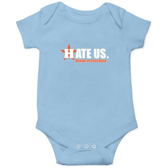 Discover Hate Us Htown Vs Everyone Houston Baseball Supporter Onesie