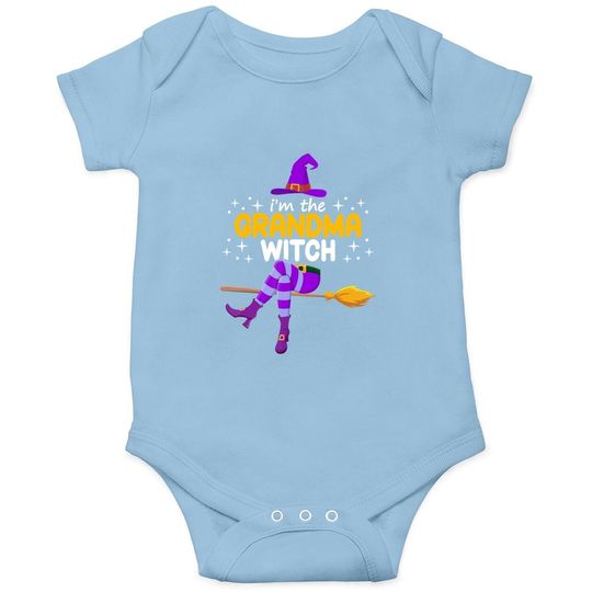 Discover Im The Grandma Witch Halloween Family Matching Group Costume Onesie