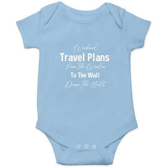Discover Weekend Travel Plan Onesie
