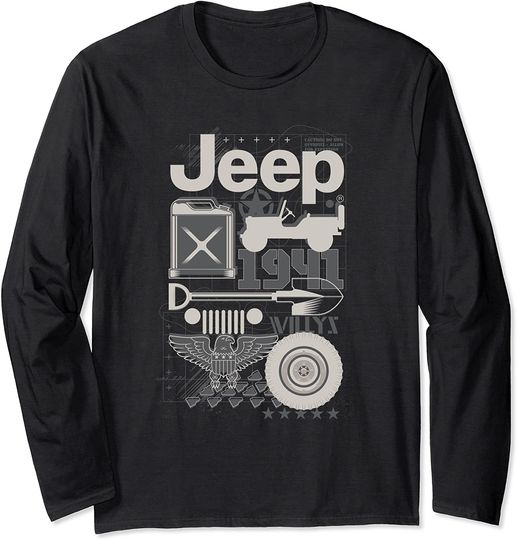 Discover Jeep 1941 Montage Long Sleeve