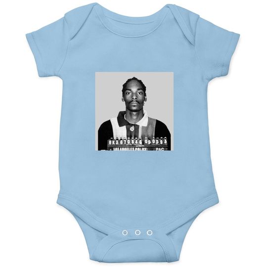 Discover Snoop Dogg Mugshot Rapper Onesie