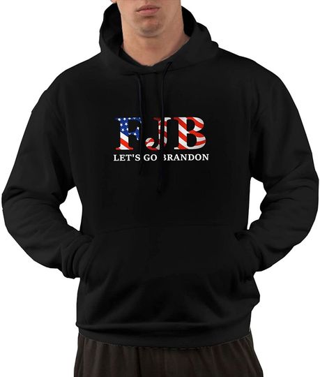 Discover Let'S Go B_ran_don Fjb Hoodie Conservative A.n.t.i Liberal Sweatshirt Pullover Hoodie for Men