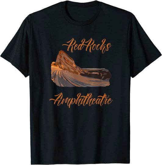 Discover Red Rocks Amphitheatre Amphitheater Colorado T-shirt