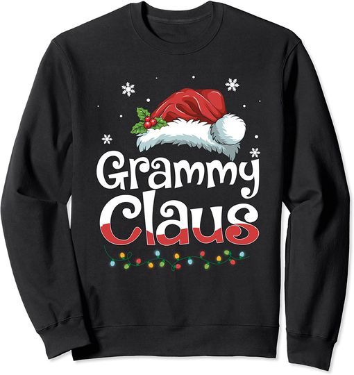 Discover Family christmas Sweatshirts Grammy Claus