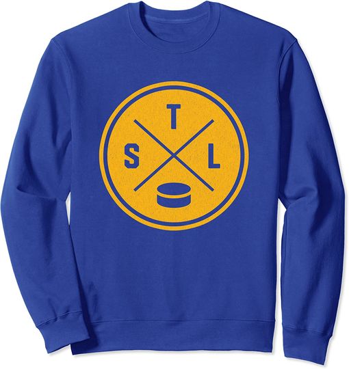 Discover Classic St. Louis Hockey STL Outline Sweatshirt