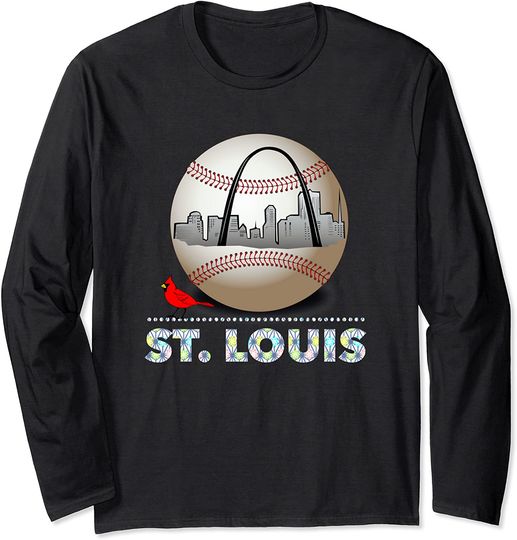 Discover Saint Louis Red Cardinal Long Sleeve