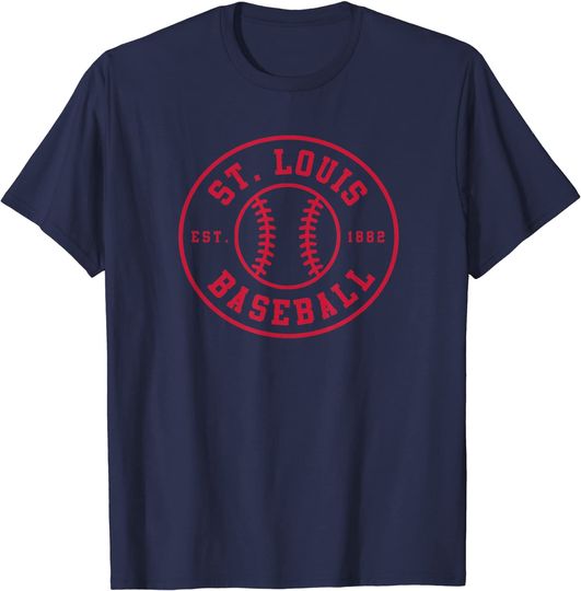 Discover St. Louis Baseball | Seventh Inning Stretch Gameday Fan Gear T-Shirt
