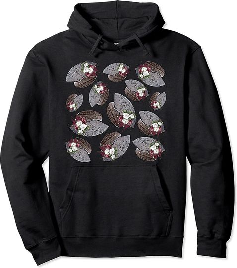 Discover Tundra Flower Bouquet Pullover Hoodie