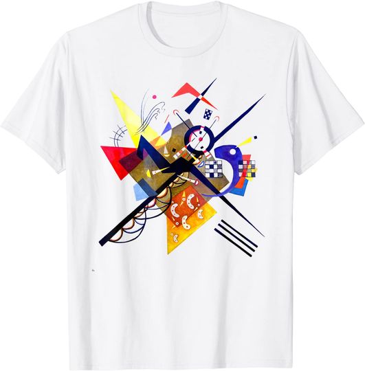 Discover Kandinsky On White II 1923 Artwork T-Shirt