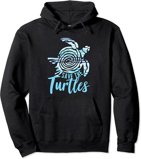 Discover Save The Turtles Pullover Hoodie