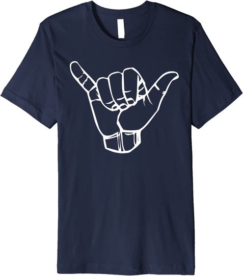 Discover Hang Ten Hawaii Sign Language Premium T-Shirt