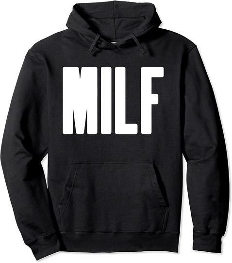 Discover MILF - Humorous Gift For Hot Mama Mother's Day Awesome Mommy Pullover Hoodie