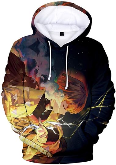 Discover 3D Printed Japan Anime Hoodie