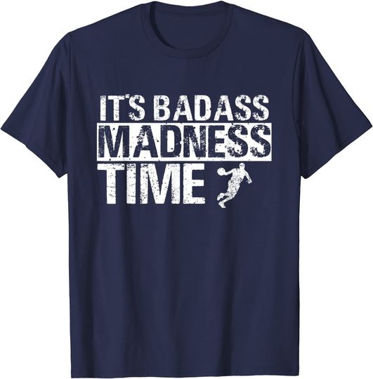 Discover Basketball Madness Hoops Brackets T-Shirt