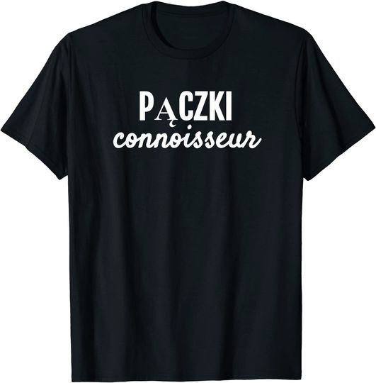 Discover PACZKI CONNOISSEUR POLISH DOUGHNUT LOVE T SHIRT