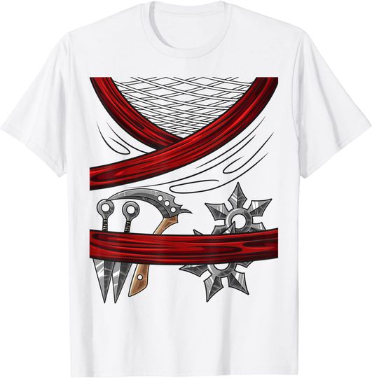 Discover Cool Ninja Uniform | Funny Lazy DIY Halloween Costume Gift T-Shirt