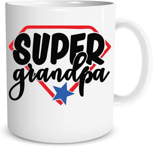 Discover Funny Grandfather Birthday Idea from Granddaughter Coffee Mug