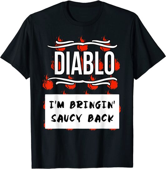 Discover HOT SAUCES Group Halloween Costumes Taco DIABLO SAUCE T-Shirt