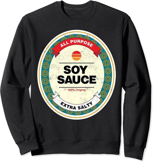 Discover Soy Sauce Funny Halloween Costume Sweatshirt