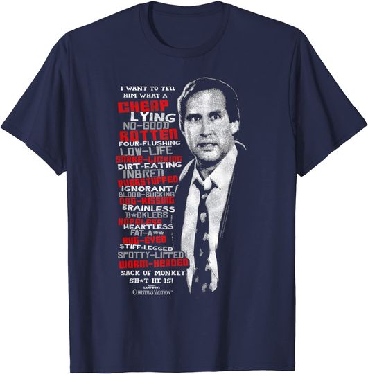 Discover National Lampoon's Christmas Vacation Profanities T-Shirt