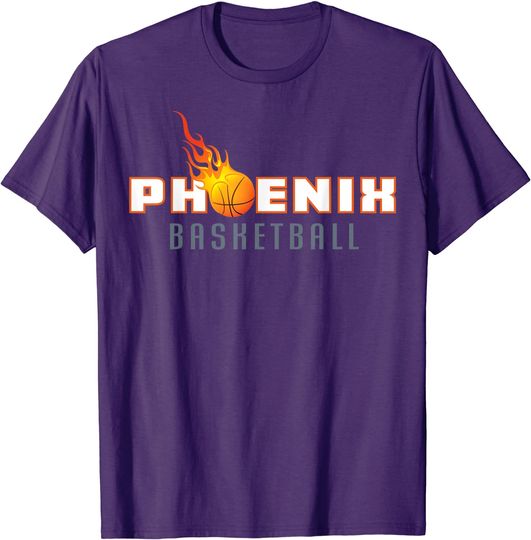 Discover Phoenix Basketball Valley of the Sun T-Shirt