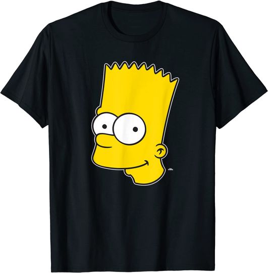 Discover The Simpsons Bart Simpson Face T-Shirt