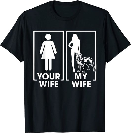 Discover Your Wife My Wife Pitbull Pitbull Lover Shirt