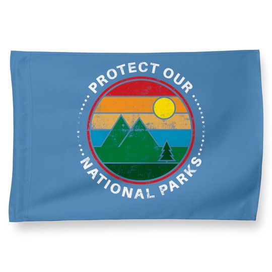 Discover Protect Our National Parks - Nature Lover National Parks House Flag