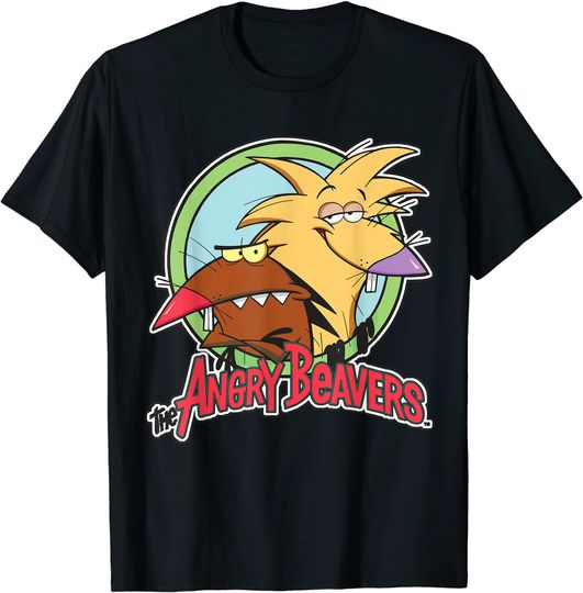 Discover Beaver Liquor T-Shirt Angry Beavers Logo