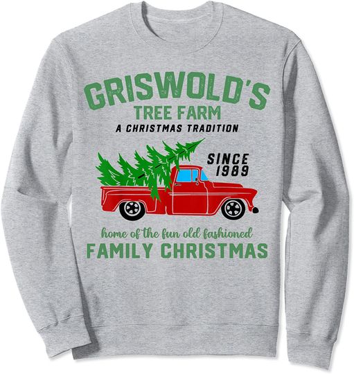 Discover Family Christmas Griswold's Tree Farm Griswold Christmas Sweatshirt
